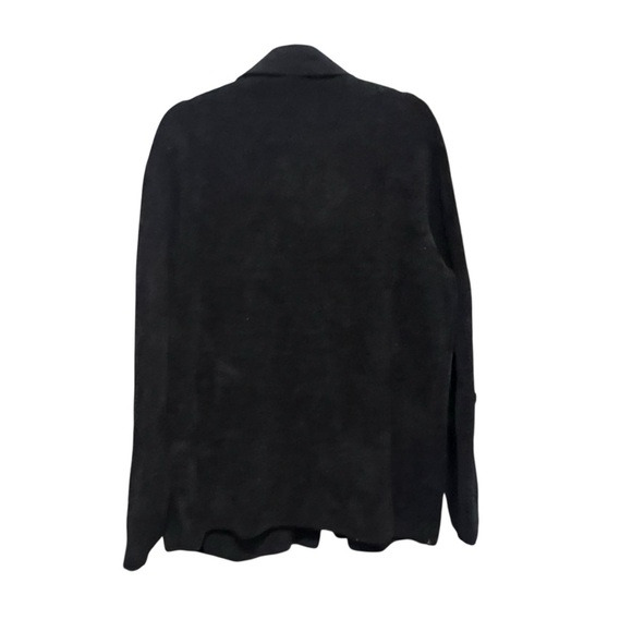 Barefoot Dreams CozyChic Ultra Lite® Men's Button Down Cardigan Black, NWT - Picture 3 of 5